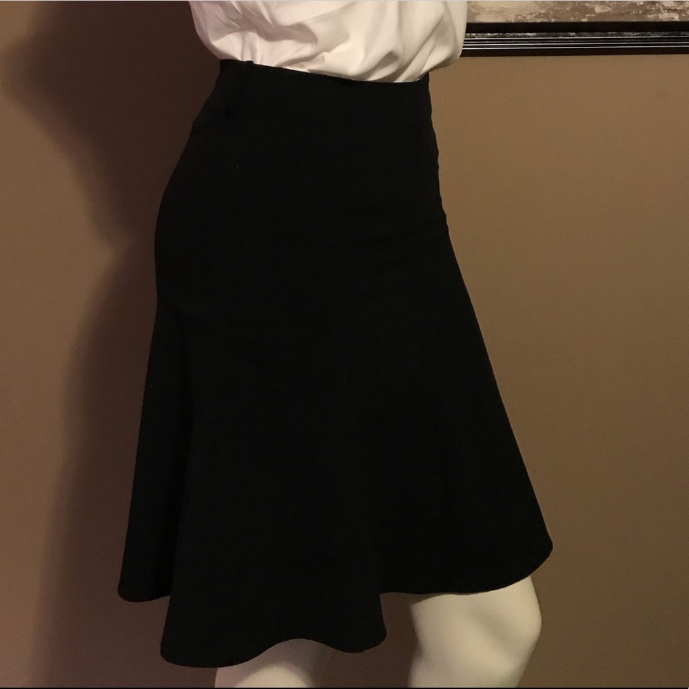 Formal black skirt
